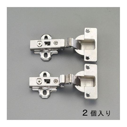 40mmカップ ワンタッチスライド丁番 全かぶせ/2個 エスコ EA951CZ-401 (78-09...
