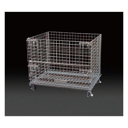 650x 900x680mm/1000kg メッシュパレット エスコ EA985R-7 (78-10...