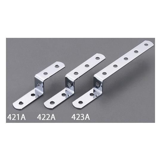 102 x 19mm Ｚ型連結金具 スチール製 エスコ EA951EA-421A (78-1158-...