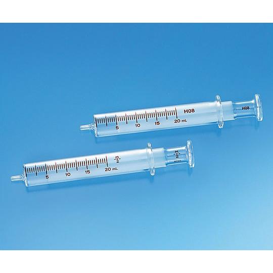 トップ 硝子注射筒 ルアー・ガラス先 セット 1mL ツベルクリン 00052 医療機器認証取得済 ...