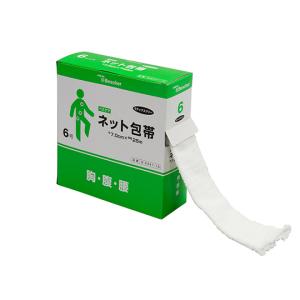 アズワン ベスケア ラテックスフリーネット包帯 6号
