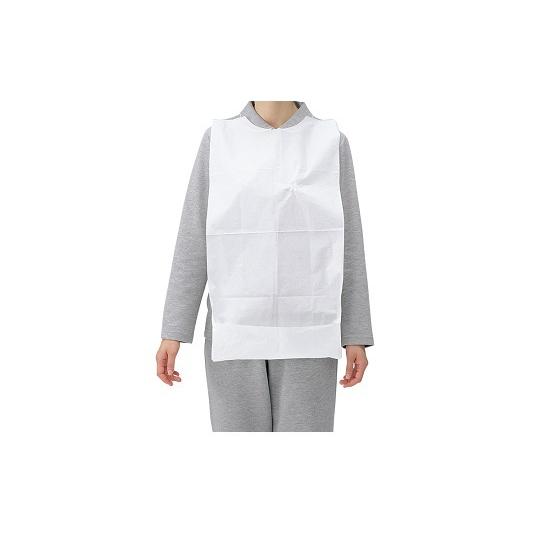 プロシェア使い捨て食事用エプロン 1袋 100枚入 アズワン  (8-2594-01)