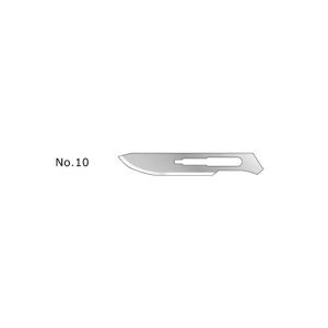 フェザー替刃メス ハンドルNo.3用 替刃No.10 20枚入 フェザー 医療機器認証取得済 (8-3065-11)｜A1ショップ 土日・祝日・夏季・年末年始休業