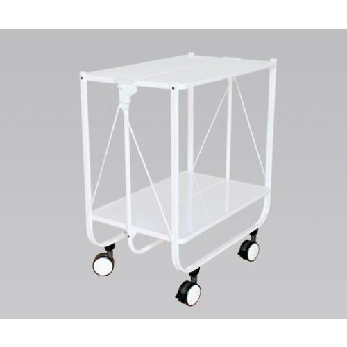 ハンディサイドカート 折りたたみ式 網棚なし ホワイトR 690×400×730ｍｍ 62073 (...