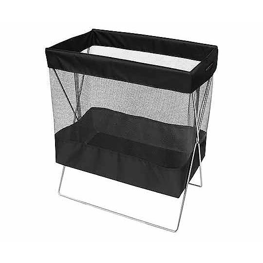 サイドワゴン・メッシュ ブラック 430×250×510mm サキ R-330 BK (8-5831...