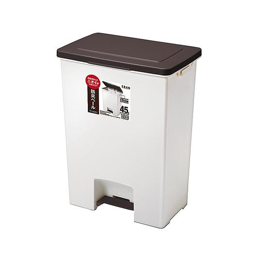 R防臭ペダルペール 45L 431×284×584mm アスベル #6418 (8-7101-06)
