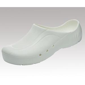 アズワン クロッグホワイト/22.5〜23cm 22.5cm 23.0cm 8-7805-01 1個