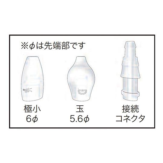 新鋭工業 吸引器パワースマイルS用 鼻用オリーブ管キット 140030255 医療機器認証取得済 (...