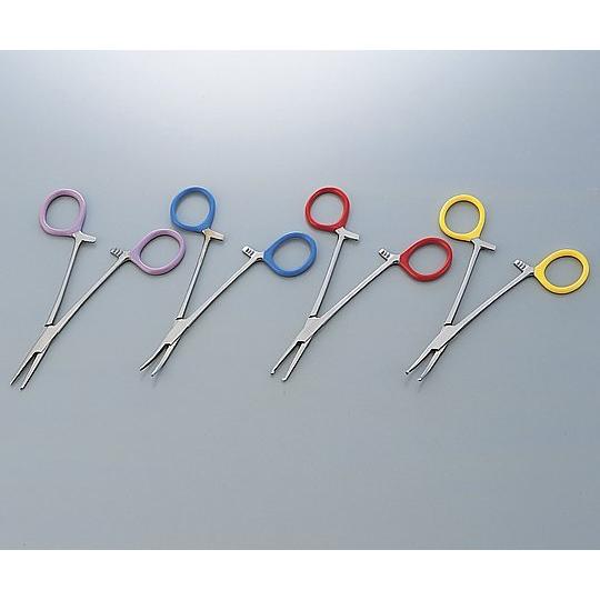 止血鉗子 カラーコーティング 直 有鈎 レッド TAIYU 大祐医科工業 SPS−5003S−R 医...