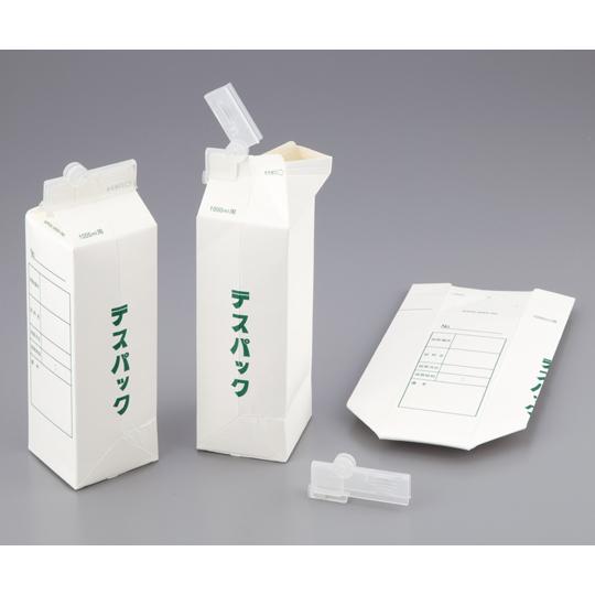 テスパック R テスクリップ 白 1袋 100個入  (9-090-12)