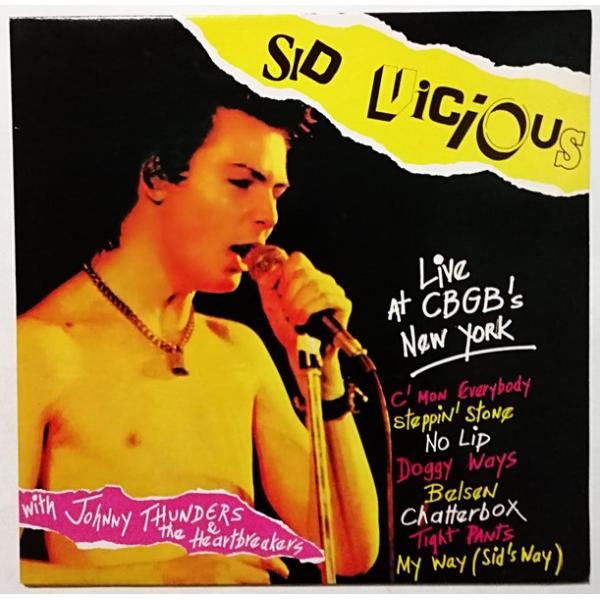 中古LPレコード　SID VICIOUS WITH JOHNNY THUNDERS &amp; THE HE...