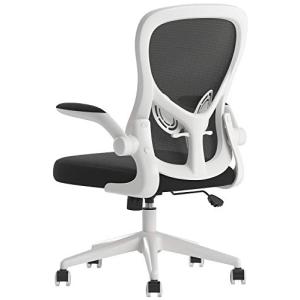 J1220 Hbada オフィスチェア デスクチェア 跳ね上げ式アームレスト ランバーサポート 約120度ロッキング クリーニング済み Amazon | Hbada オフィスチェア デスクチェア 椅子 チェア イス