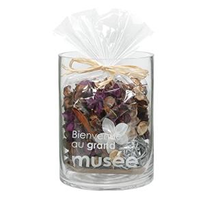 grand musee [FLOWER] ポプリ グラスボウル セット Φ15x20H ラベンダーの商品画像