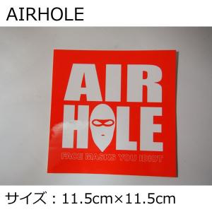 AIRHOLE ステッカー エアーホール スノー...の商品画像
