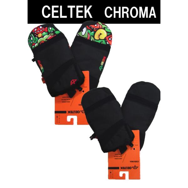 CELTEK セルテック スノーボード グローブ CHROMA スノー グローブ 11-12モデル ...