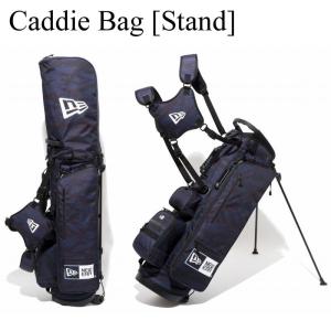 ニューエラ ゴルフ NEWERA Caddie Bag Stand キャディーバッグ スタンド式 ベーシックポーチ付き NEW ERA ゴルフライン ゴルフ バッグ｜a2b-web