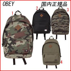 OBEY オベイ QUALITY DISSENT BACKPACK バックパック リュック 鞄 BACKPACK｜a2b-web
