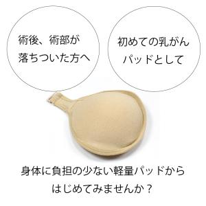 元看護師監修 軽量 乳がん パッド 全摘 乳ガ...の詳細画像2