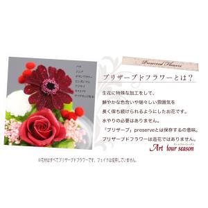 ペット お悔やみ のお花 犬 猫 プリザーブド...の詳細画像4