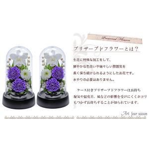仏花 プリザーブドフラワー お供え 1対 ミニ...の詳細画像3