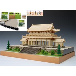 ウッディジョー/木製建築模型 浅草寺・雷門[塗装タイプ]（1/50