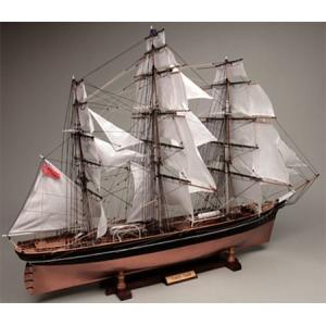 ウッディジョー 木製帆船模型 1/80 カティサーク 帆付 : Arclands