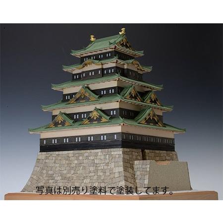 ウッディジョー/木製建築模型 1/150江戸城・天守閣