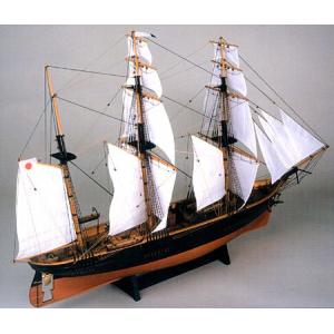 ウッディジョー/木製帆船模型 1/75咸臨丸[帆付・帆走]｜a9ayoka