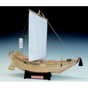 ウッディジョー/木製和船模型 1/72菱垣廻船(ひがきかいせん)+ ウッディジョー/木製和船模型 1/72菱垣廻船(ひがきかいせん)+