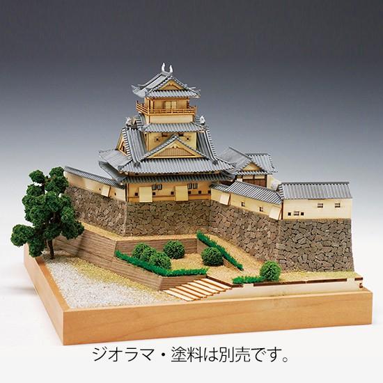 ウッディジョー/木製建築模型 1/150 高知城