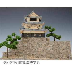 ウッディジョー/木製建築模型 1/150丸亀城｜a9ayoka