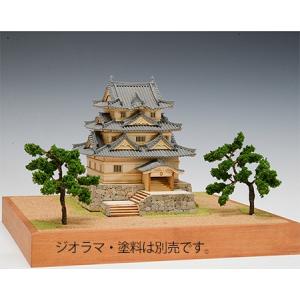 ウッディジョー/木製建築模型 1/150宇和島城｜a9ayoka