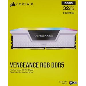 CORSAIR DDR5-6000MHz デスクPC用メモリ VENGEANCE RGB DDR5シリーズ (PC5-48000の商品画像