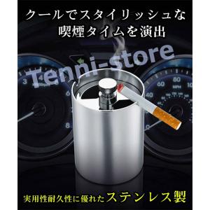 灰皿 ふた付き おしゃれ 車 車用灰皿 車 車...の詳細画像1