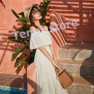 ワンピース レディース マキシワンピース 旅行...の詳細画像2