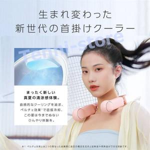 1秒で瞬間冷却 ネックファン 首掛け扇風機 ネ...の詳細画像1