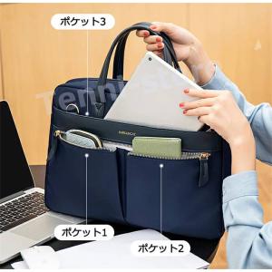 パソコンバッグ PCバッグ ビジネスバッグ レ...の詳細画像4
