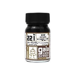 ガイアノーツ 33221 ガイアカラー 221 ジャーマングレー（ドゥンケルグラウ）半光沢 15ml