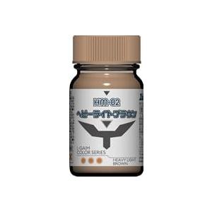 ガイアノーツ 27332 重戦機エルガイムカラー HM-02 ヘビー ライトブラウン 光沢 15ml