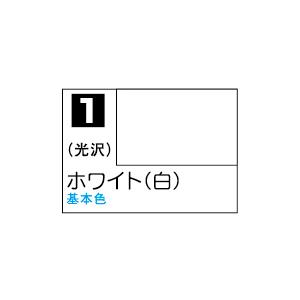 GSIクレオス C1 Mr.カラー ホワイト（白）光沢 10ml｜aaa-ibaraki