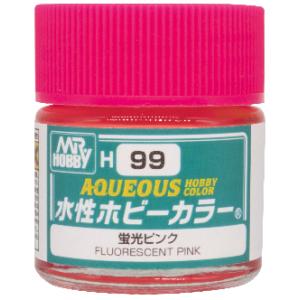 GSIクレオス H99 水性ホビーカラー 蛍光ピンク 10ml