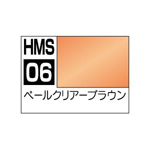 GSIクレオス HMS06 水性 30 MINUTES SISTERS カラー ペールクリアーブラウン 光沢 10ml 30MS｜AAA 茨城 Yahoo!店