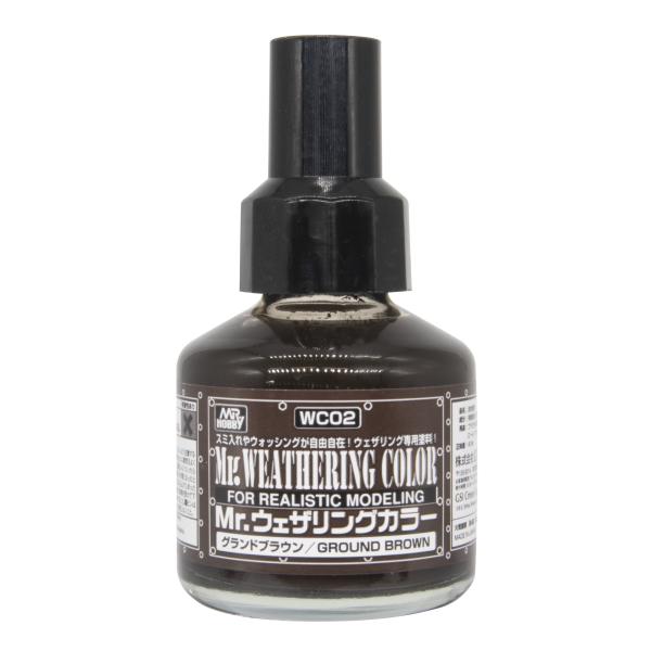 GSIクレオス WC02 Mr.ウェザリングカラー グランドブラウン 40ml