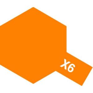 タミヤ 80006 タミヤカラー エナメル塗料 X-6 オレンジ 10ml｜AAA 茨城 Yahoo!店