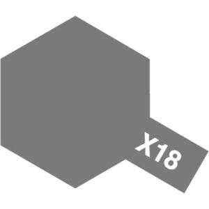 タミヤ 80018 タミヤカラー エナメル塗料 X-18 セミグロスブラック 10ml