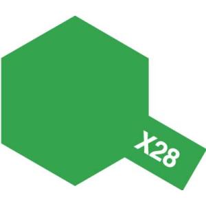 タミヤ 80028 タミヤカラー エナメル塗料 X-28 パークグリーン 10ml｜aaa-ibaraki
