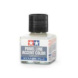 タミヤ 87133 メイクアップ材 スミ入れ塗料（グレイ）40ml