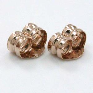 ピアス キャッチ 18k 18金 K18 日本製 1ペア : カスピー - 通販