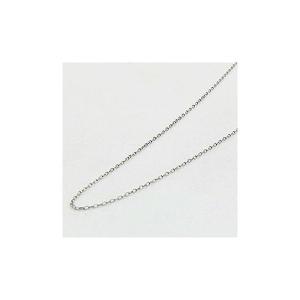 42センチ プラチナ（Pt850）スクリューチェーンネックレス（幅約0.6mm