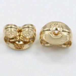 Pt900 サイドプッシュ式ピアスキャッチ 太さ0．9ミリ専用 国内